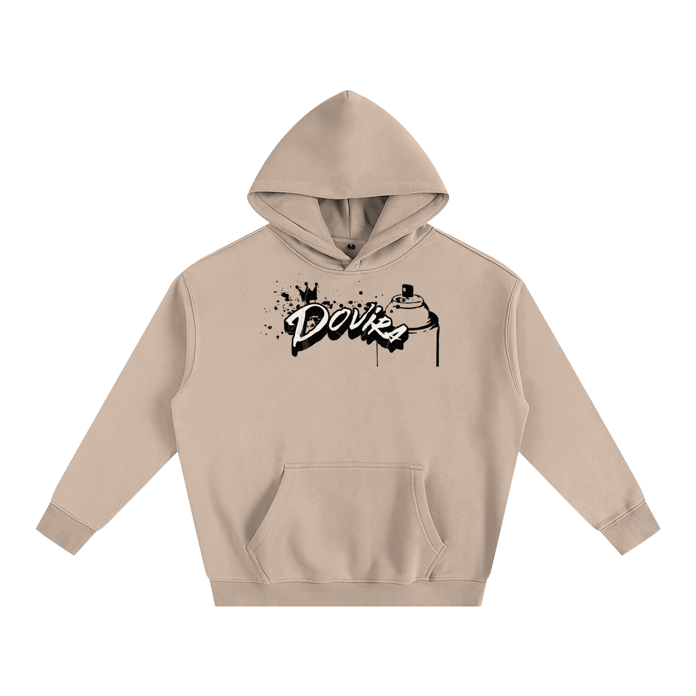 Dovira Oversize Fleeced Hoodie