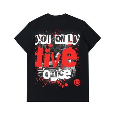 Dovira- YOLO Heavyweight Cotton T-Shirt