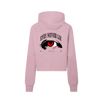 Dovira Cropped Half-Zip Hoodie