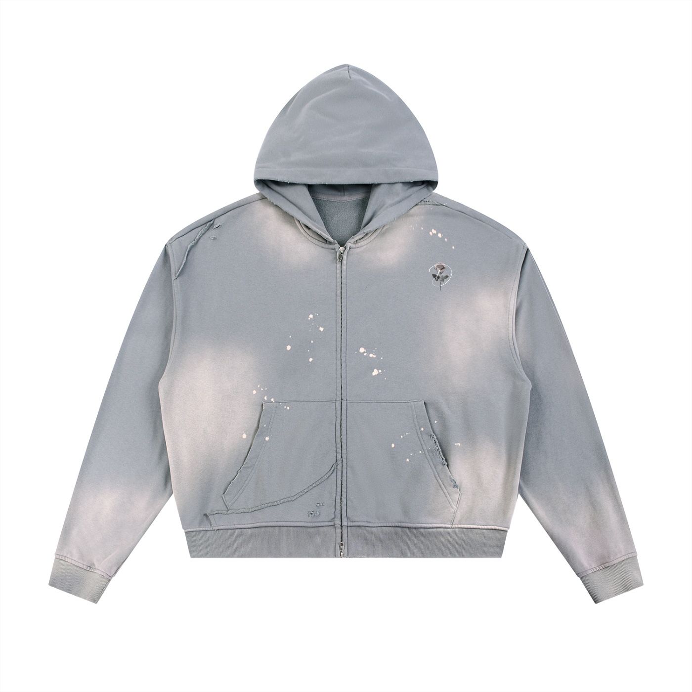 Dovira Faded Rose Zip up