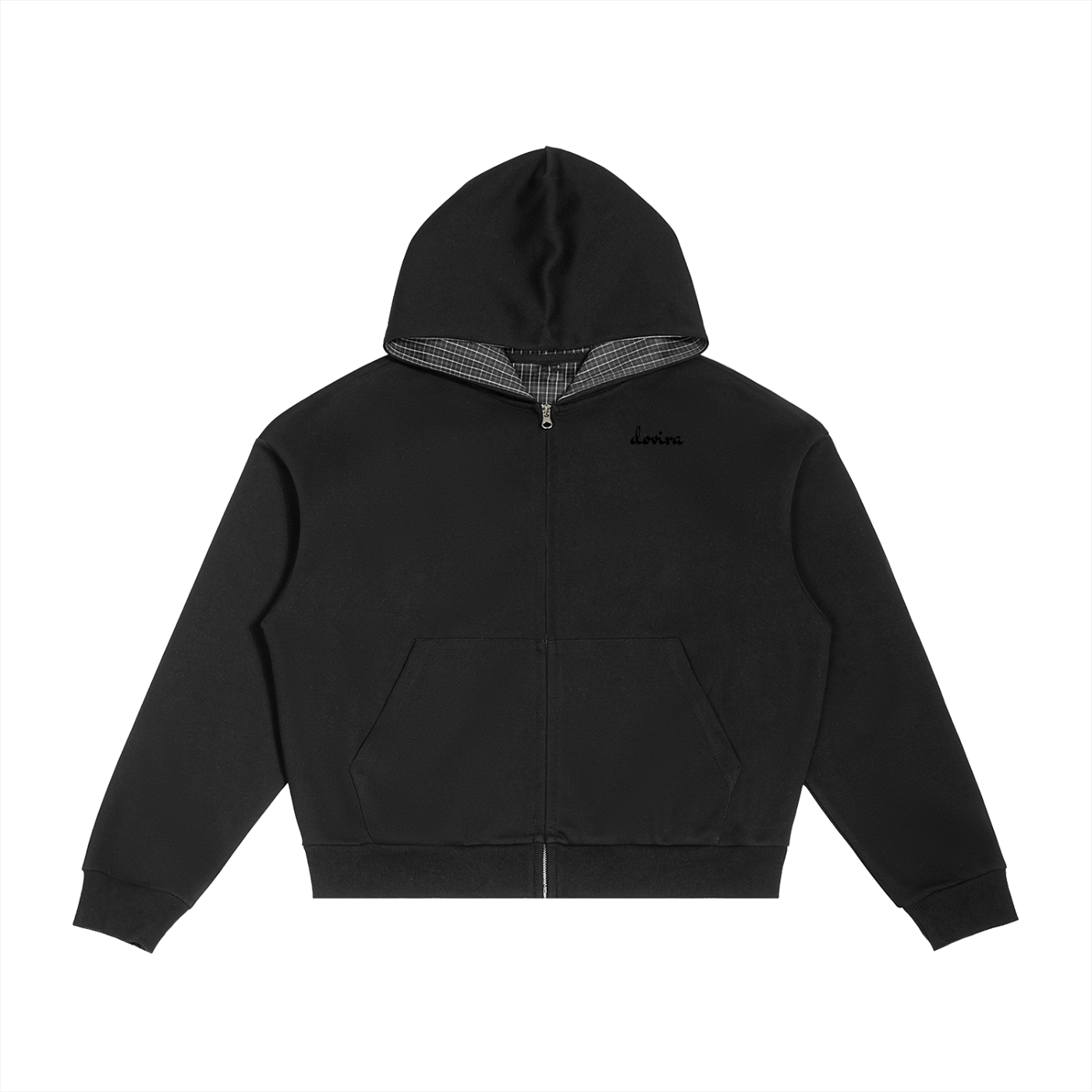 Dovira Contrast Zip Hoodie