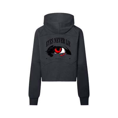 Dovira Cropped Half-Zip Hoodie