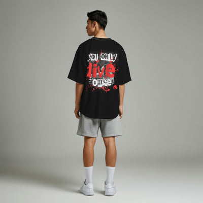 Dovira- YOLO Heavyweight Cotton T-Shirt